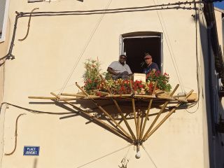 Jardinière Balcon - Bambou